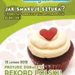 Wielkoformatowy obraz z babeczek w Galerii Przymorze
