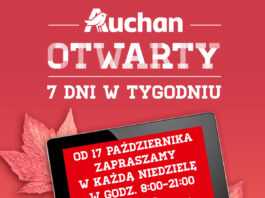 Auchan Osowa Gdańsk otwarty w niedziele