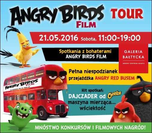 angry birds tour galeria baltycka