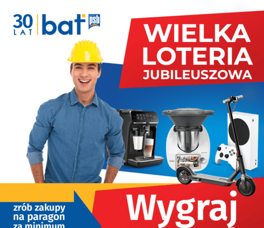 loteria BAT 30 lecie promocje materiały budowlane